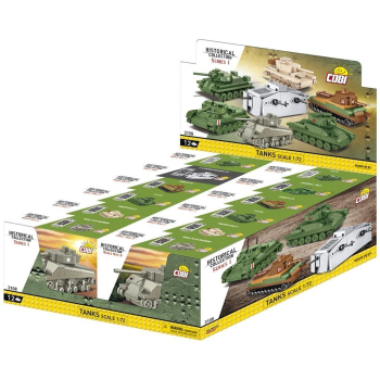 Historical Collection Czołgi 1:72 Seria I (12szt)